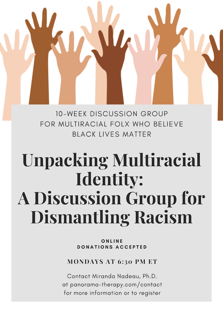 Discussion Group - Unpacking Multiracial Identity