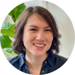 Circle photo of Miranda Nadeau, Ph.D. smiling