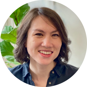 Circle photo of Miranda Nadeau, Ph.D. smiling
